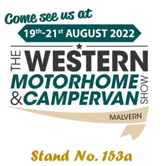 Western motorhome caraven exhibition Malvern